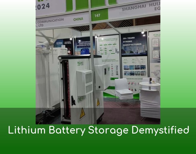 Lithium Battery Storage Demystified